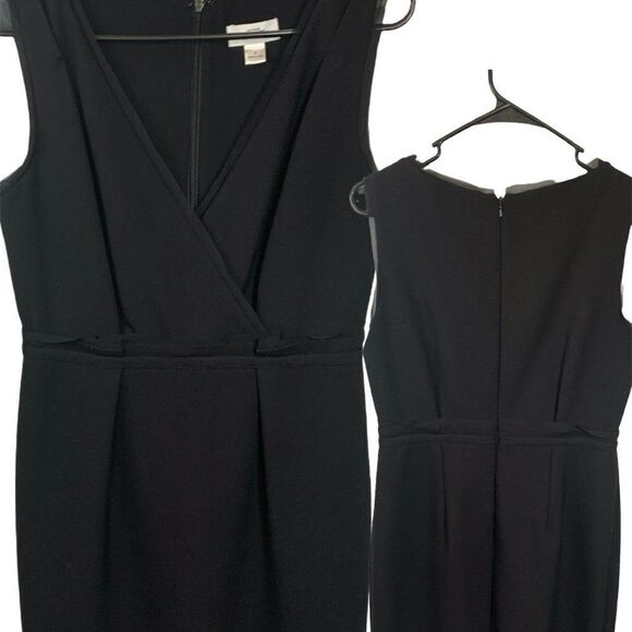 Ann Taylor LOFT Classic Sleeveless Black Dress - Picture 1 of 8